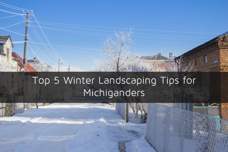 Top 5 Winter Landscaping Tips for Michiganders 