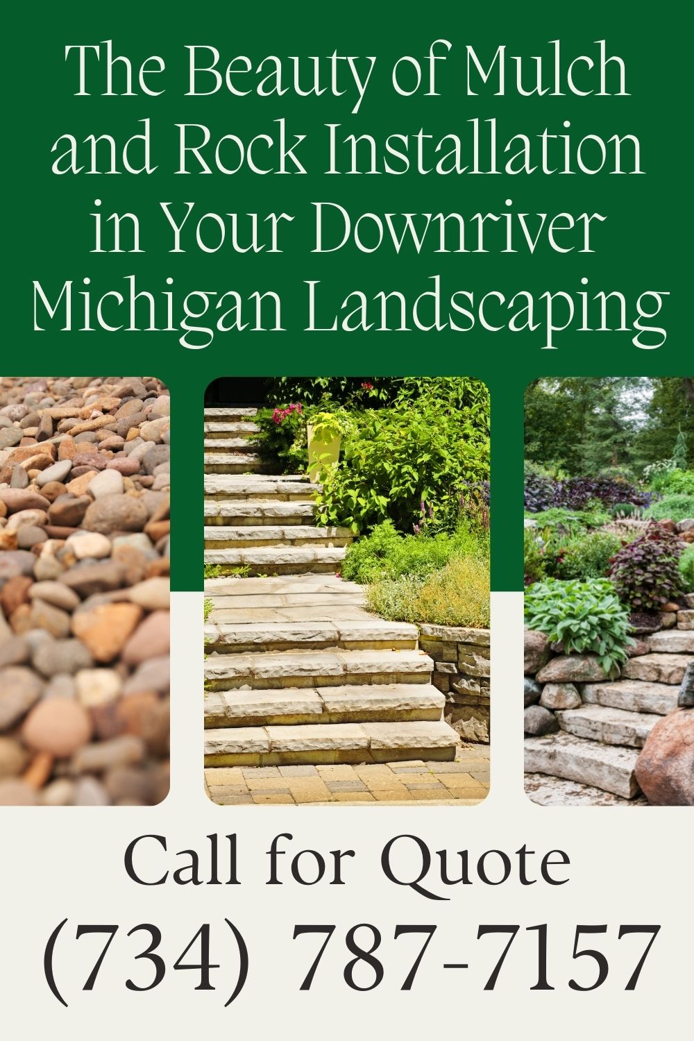 Mulch Stone Installation in Downriver MI