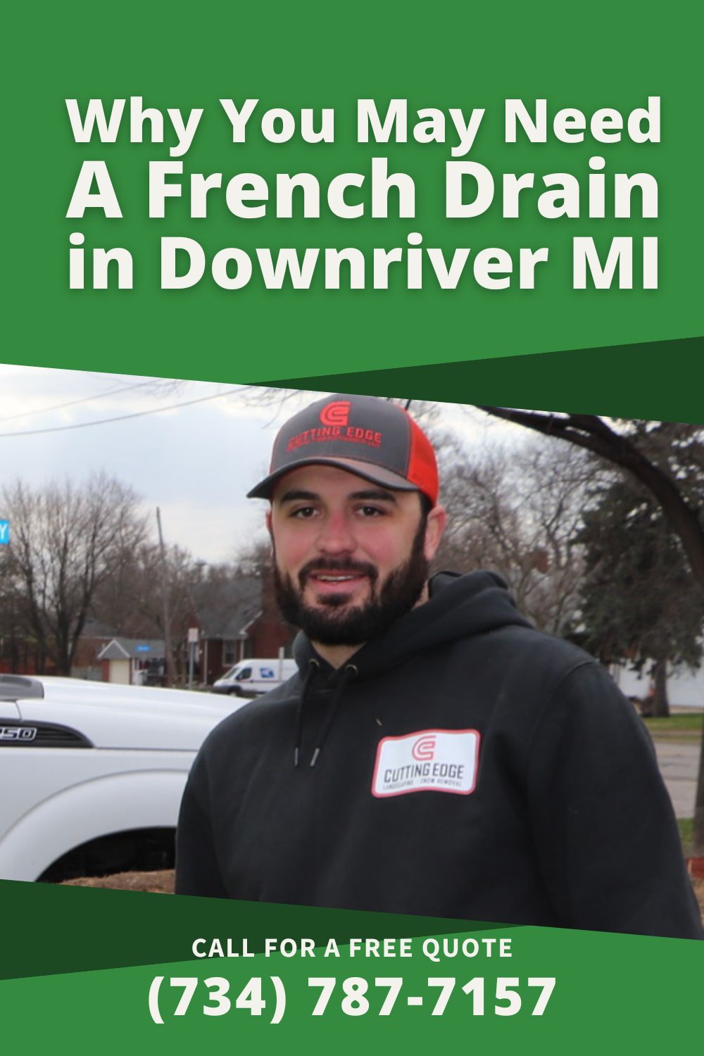 Install French Drain in Downriver MI